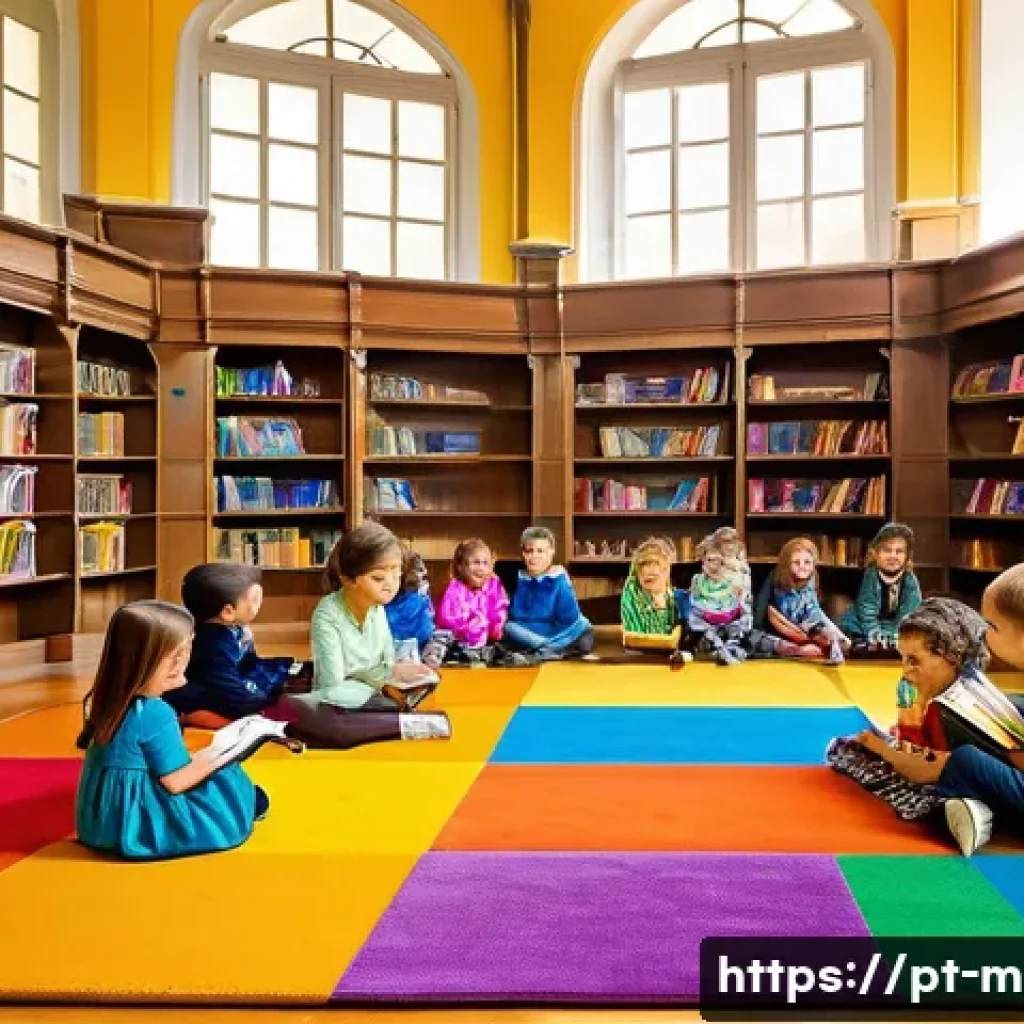 미미 캐릭터와 관련된 사회 공헌 사례 - **Prompt 1: The Joy of Reading in a Portuguese Library**
    A beloved, friendly character, reminisc...