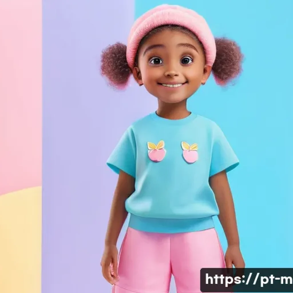 미미 캐릭터와 유사 캐릭터 비교 - A cheerful animated character inspired by Mimi, featuring large expressive eyes and a bright, open s...
